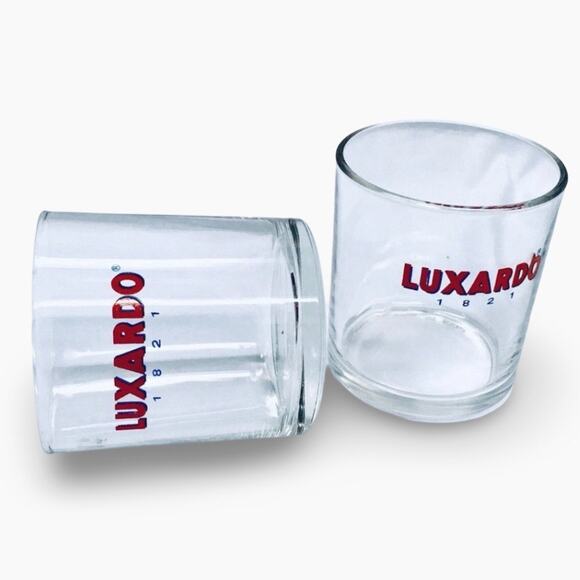 Set of 2 Luxardo Liquer Glasses - Picture 3 of 3